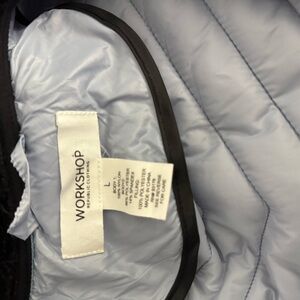 Workshop Light Blue Quilted Vest